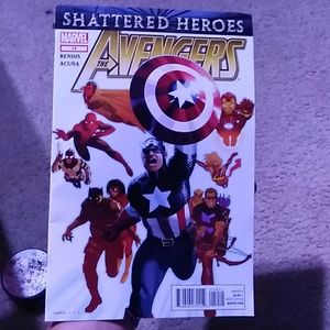 Shattered Heroes The Avengers #19 Captain America